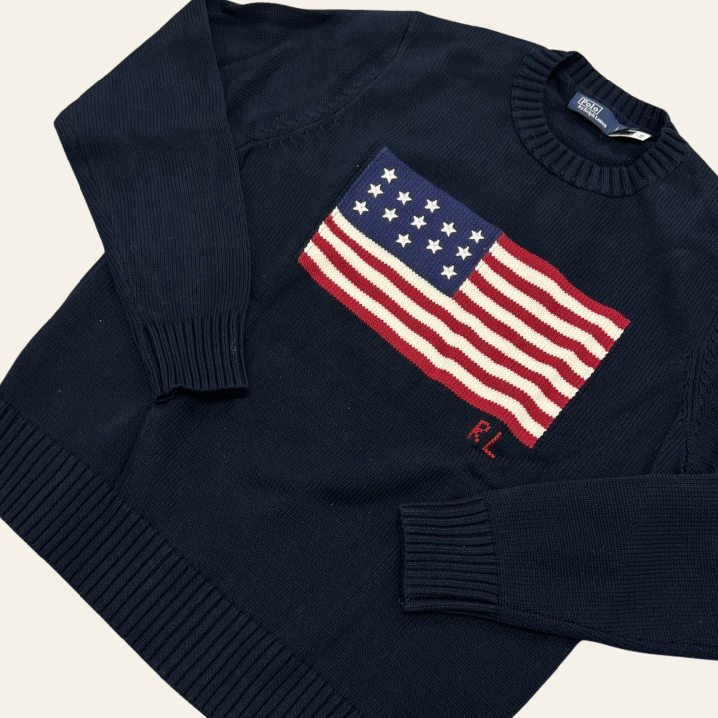 Suéter "USA" Flag Ralph Lauren