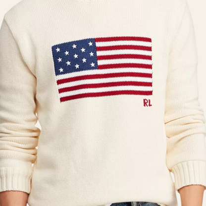 Suéter "USA" Flag Ralph Lauren