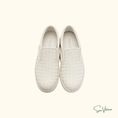 Slip-on Bottega Veneta "Rebite White"