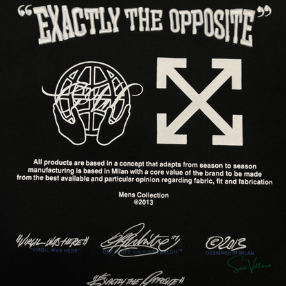 Camiseta "Opposite" Off-White