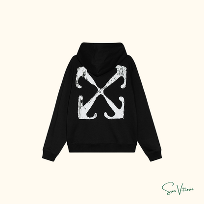 Moletom "Skate Arrows" Off-White