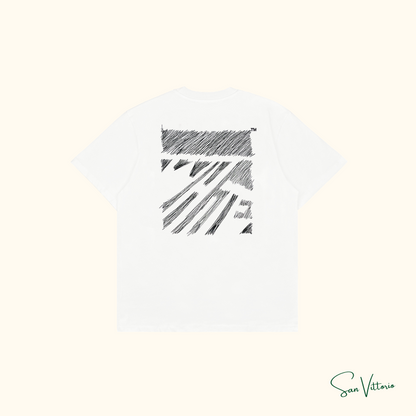 Camiseta "Scribble Diag" Off-White