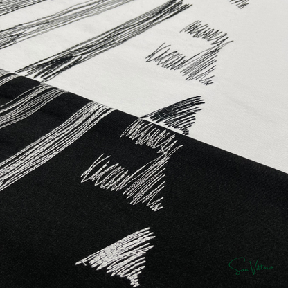 Camiseta "Scribble Diag" Off-White