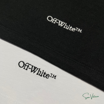 Camiseta "Scribble Diag" Off-White
