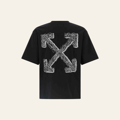 Camiseta "Scribble Arrow" Off-White