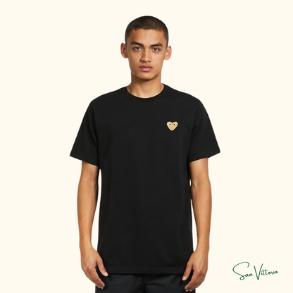 Camiseta "Gold Emblem" CDG