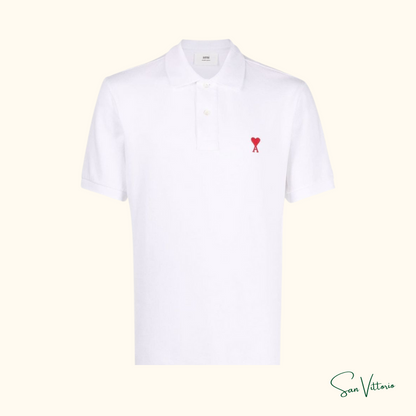 Camisa Polo "De Coeur" Ami Paris