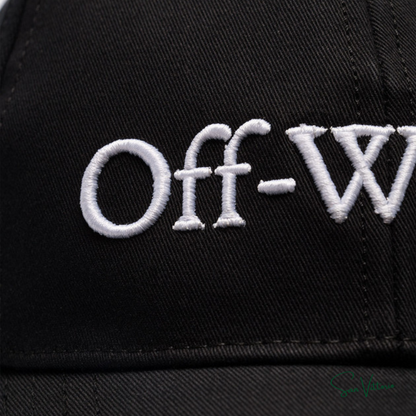 Boné  "Bookish" com logo bordado Off-White