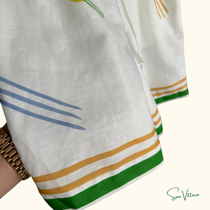 Shorts "Summer Tennis Print" Casablanca