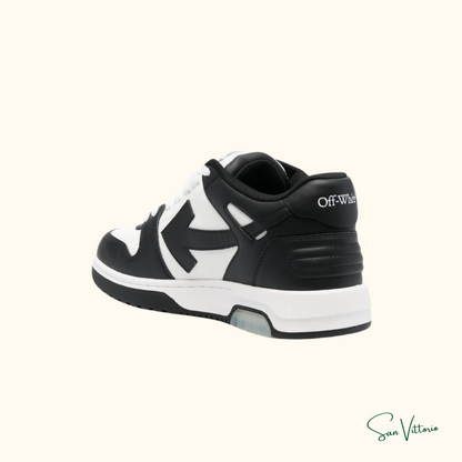 Tênis  Out of Office Calf Leather Black Off-White