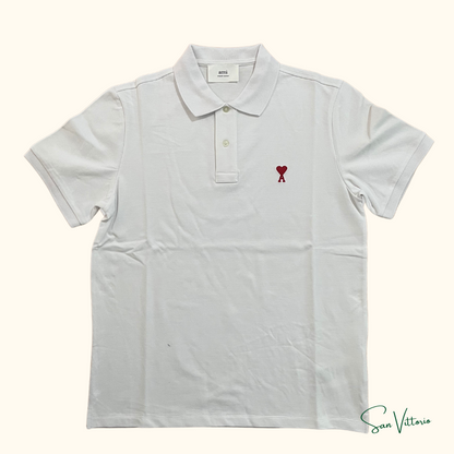 Camisa Polo "De Coeur" Ami Paris