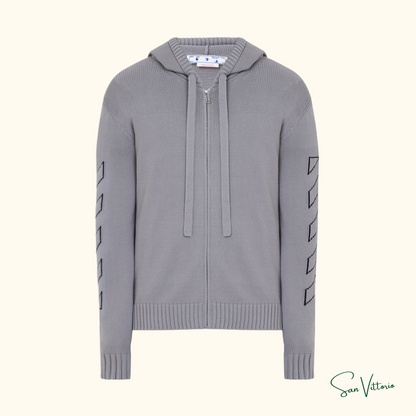 Moletom "Diagonal" Off-White