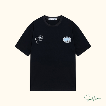Camiseta "DJ Logo Print" Off-White
