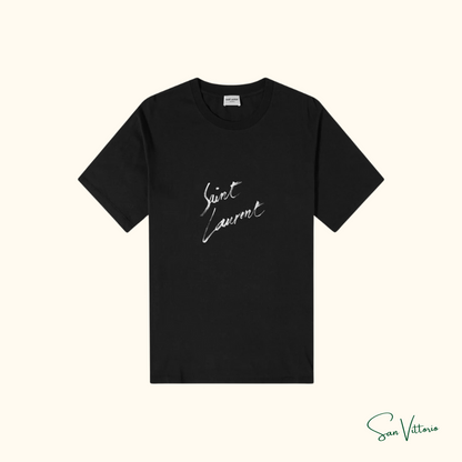 Camiseta "Black Signature" YSL