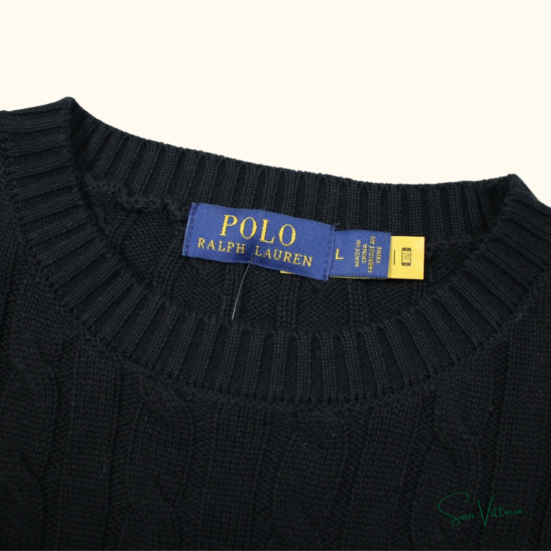 Suéter Careca Tricotado Ralph Lauren (Open Box)