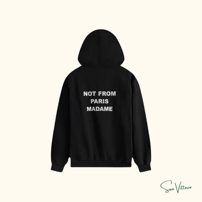 Moletom "not from paris madame"