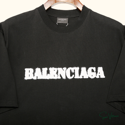 Camiseta "Vintage Logo" Balenciaga