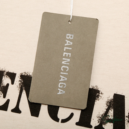 Camiseta "Vintage Logo" Balenciaga