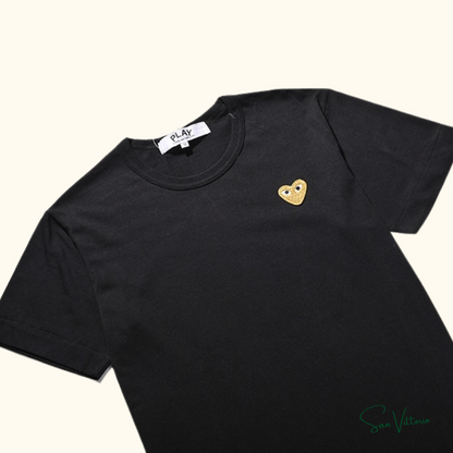 Camiseta "Gold Emblem" CDG