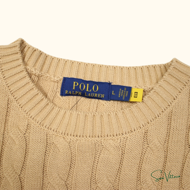 Suéter Careca Tricotado Ralph Lauren (Open Box)