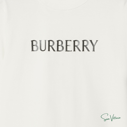 Camiseta de algodão Burberry