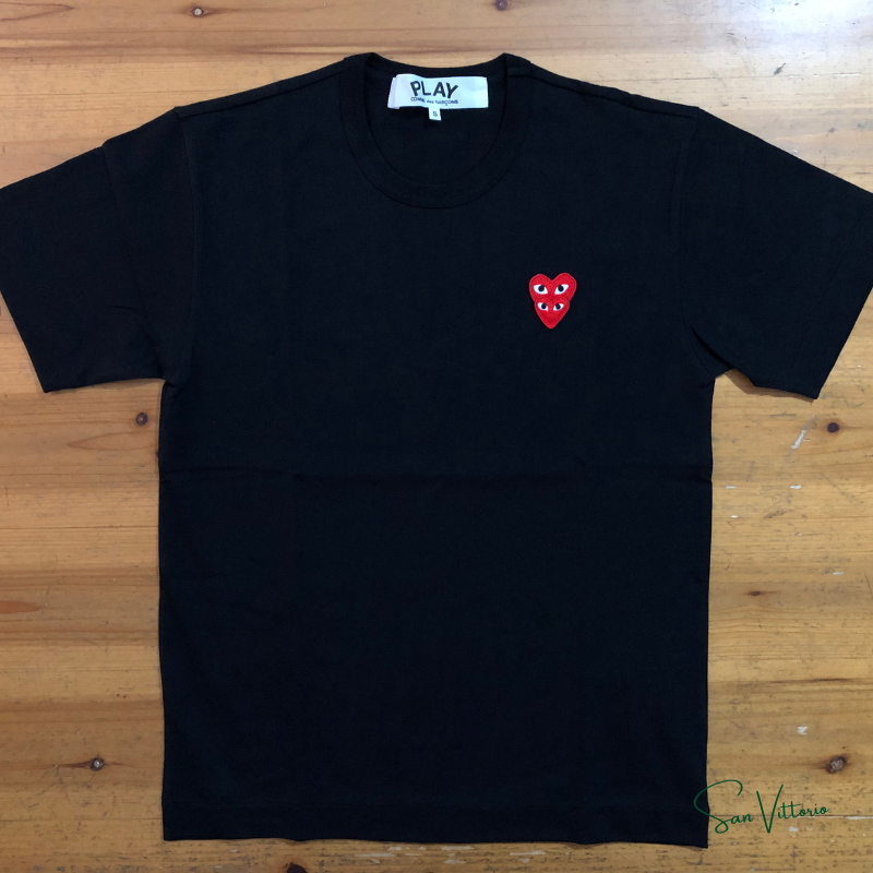 Camiseta "Family Heart" CDG (Open Box)