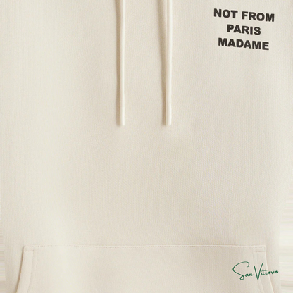 Moletom "not from paris madame"