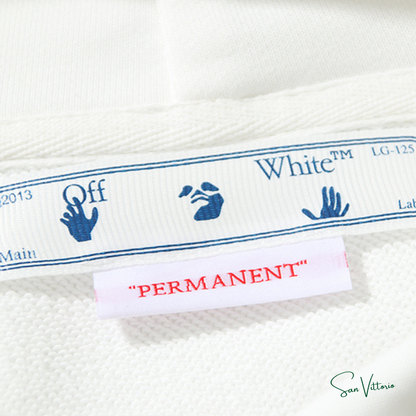 Moletom "Caravaggio Arrows" Off-white