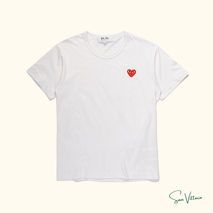 Camiseta "Play Basic" CDG White