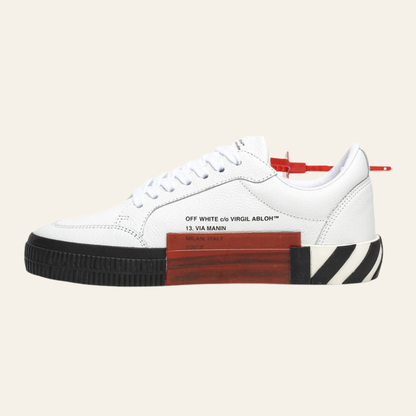 Tênis "Vulcanized Low Couro" Off-White