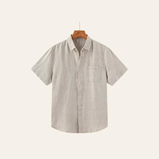 Camisa Linho Manga Curta "Cape Town" Originals SV