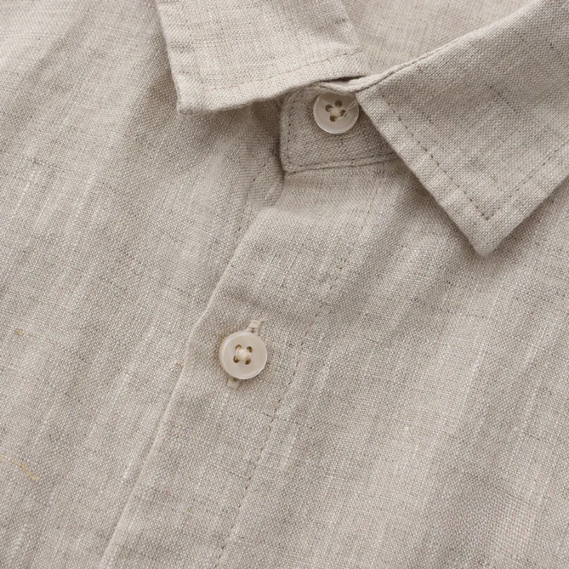 Camisa Linho Manga Curta "Cape Town" Originals SV