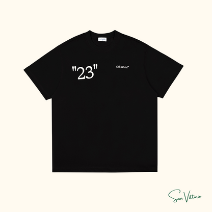 Camiseta "Arrows "23" Oversized Tee"  Off-White