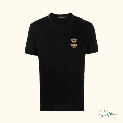 Camiseta "Bee Crown" Dolce & Gabbana