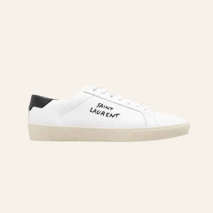 Tênis Cano Baixo Yves Saint Laurent Branco
