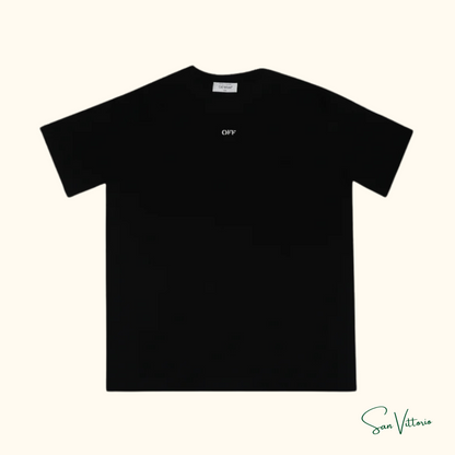 Camiseta "Arrow Stitched" Off-White