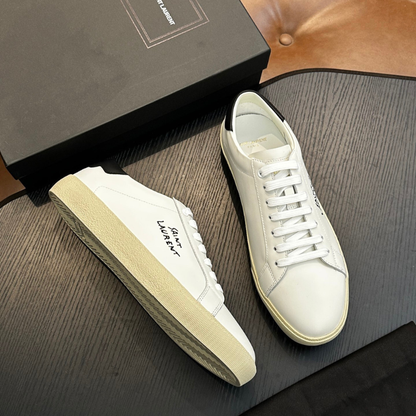 Tênis Cano Baixo Yves Saint Laurent Branco