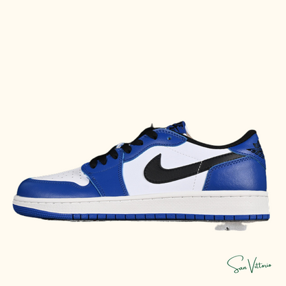 Tênis "Game Royal"  Air Jordan 1 Retro Low
