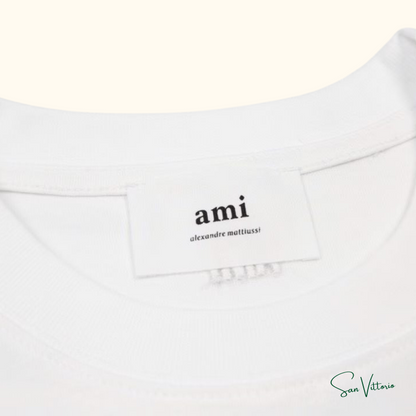 Camiseta "De Cour" AMI Paris