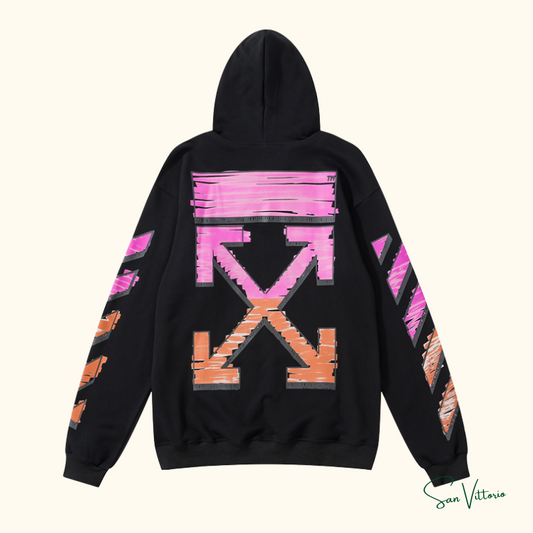 Moletom "Marker Arrows" Off-White