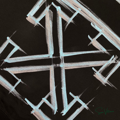 Moletom "Blue Skate Arrows" Off-White