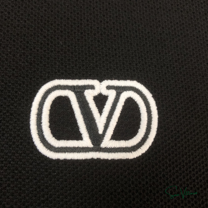 Camiseta Polo Bordada - Valentino