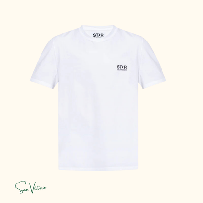 Camiseta "Big Star Back" Golden Goose