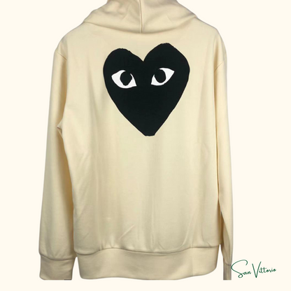 Moletom com Capuz "Big Heart" CDG