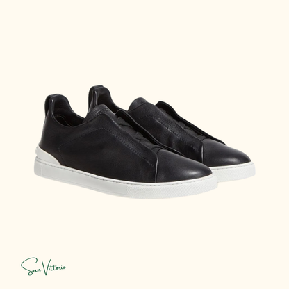 Tênis "Triple Stitch" Zegna Couro