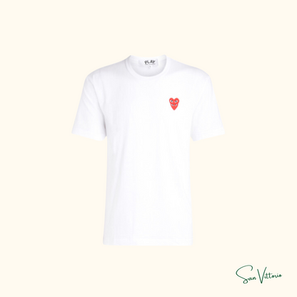 Camiseta "Family Heart" CDG (Open Box)