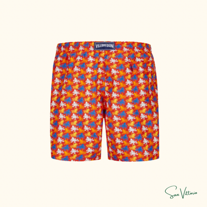 KIT Verão 1! Camiseta "Double Hearts" CDG + Shorts "Micro Poulpes" Vilebrequin