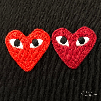 KIT Verão 1! Camiseta "Double Hearts" CDG + Shorts "Micro Poulpes" Vilebrequin