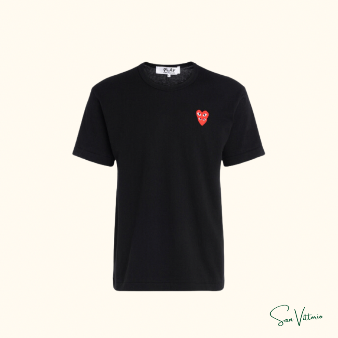 KIT Verão 3! Camiseta "Family Hearts" CDG + Shorts "Sea in Blue" Vilebrequin